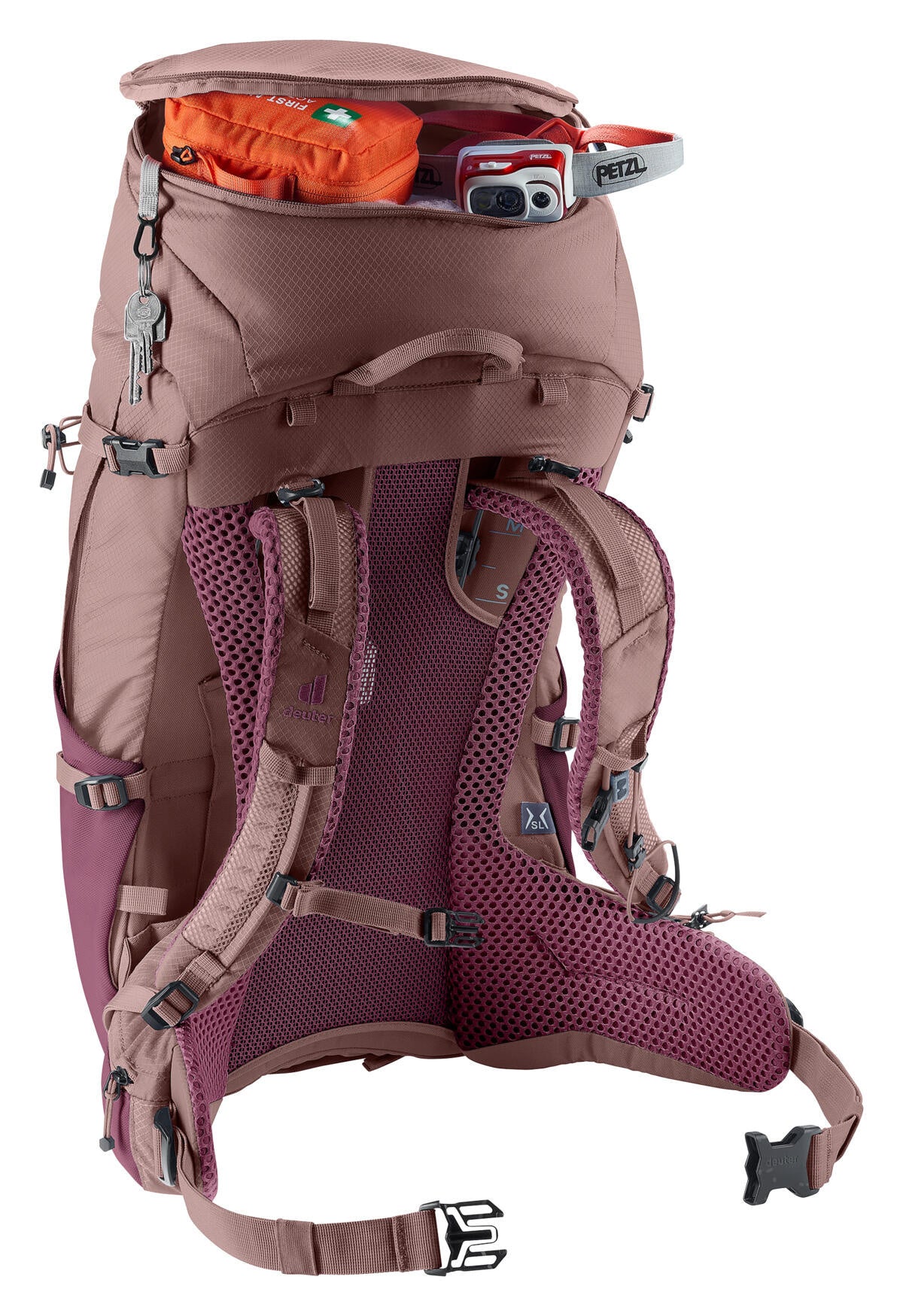 Wanderrucksack FUTURA PRO 34 SL - 5116-cassis-ashrose - Rosa