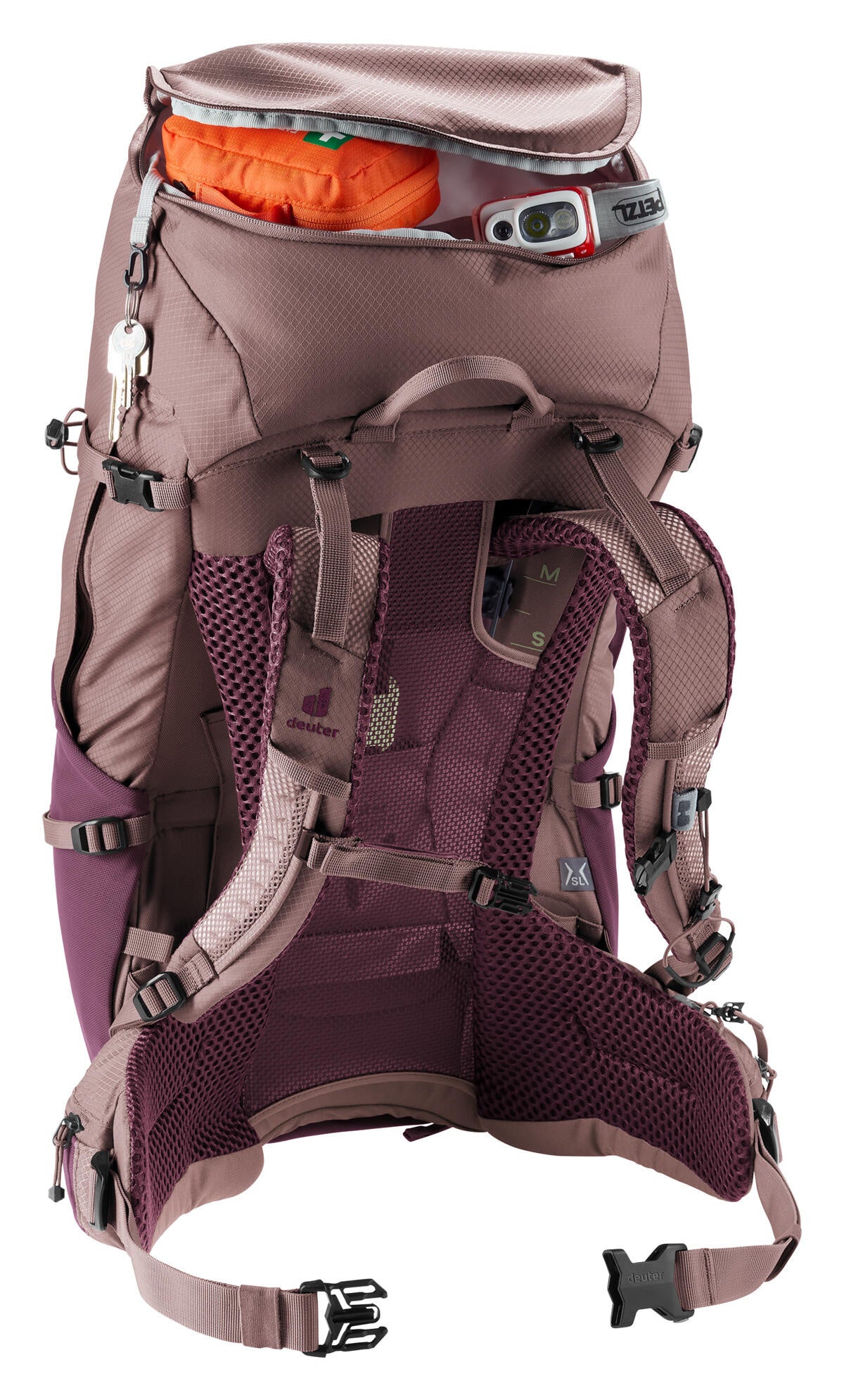 Wanderrucksack FUTURA PRO 38 SL - 5116-cassis-ashrose - Rot