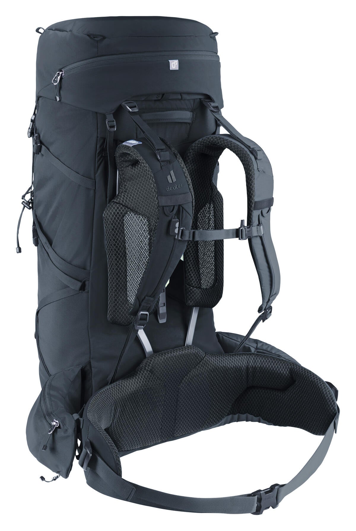 Wanderrucksack AIRCONTACT CORE 50+10 - 7000-black - Schwarz