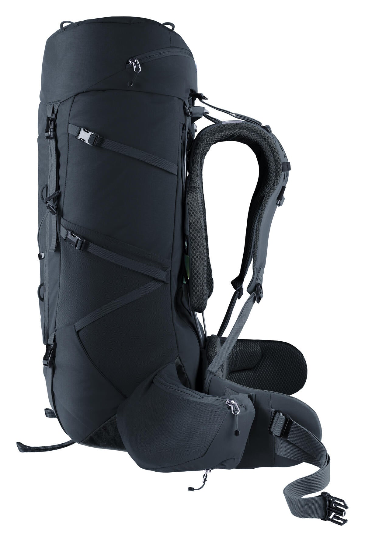 Wanderrucksack AIRCONTACT CORE 50+10 - 7000-black - Schwarz