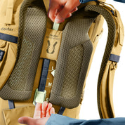 Wanderrucksack AIRCONTACT CORE 50+10 - 6216-savanna-nori - Gelb