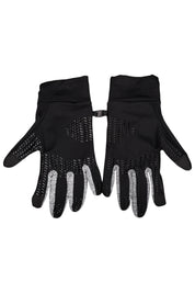 Laufhandschuhe Grip eTouch - 100-schwarz - Schwarz | Grau
