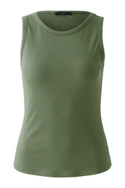 Top aus Viskose - 6772-shaded moss - Grün