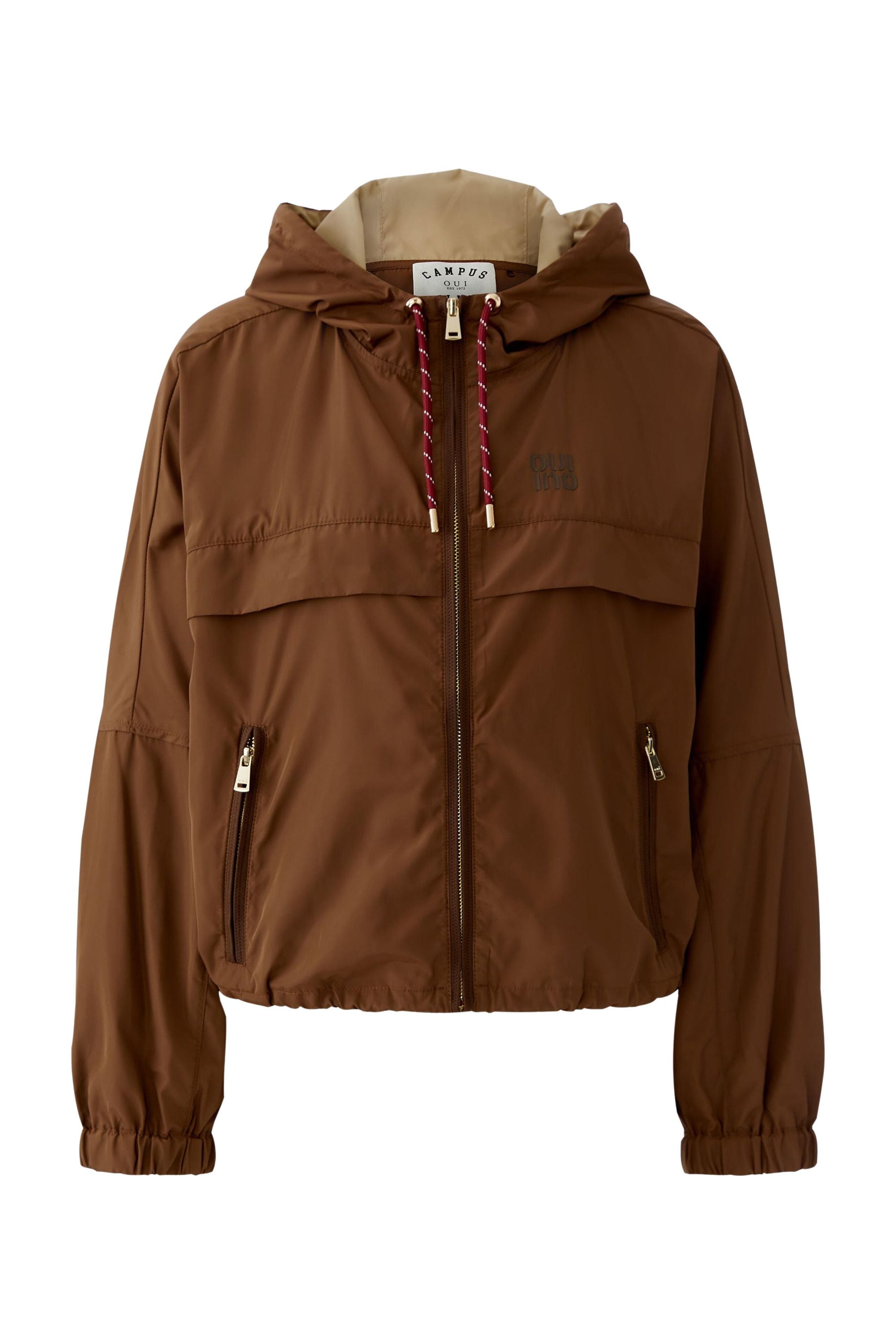 Blouson-Jacke Relaxed FIt - 8434-fondue fudge - Braun