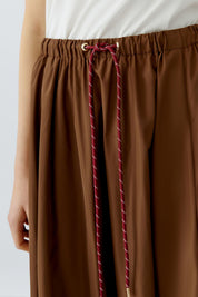 A-Linien-Rock Midi - 8434-fondue fudge - Braun