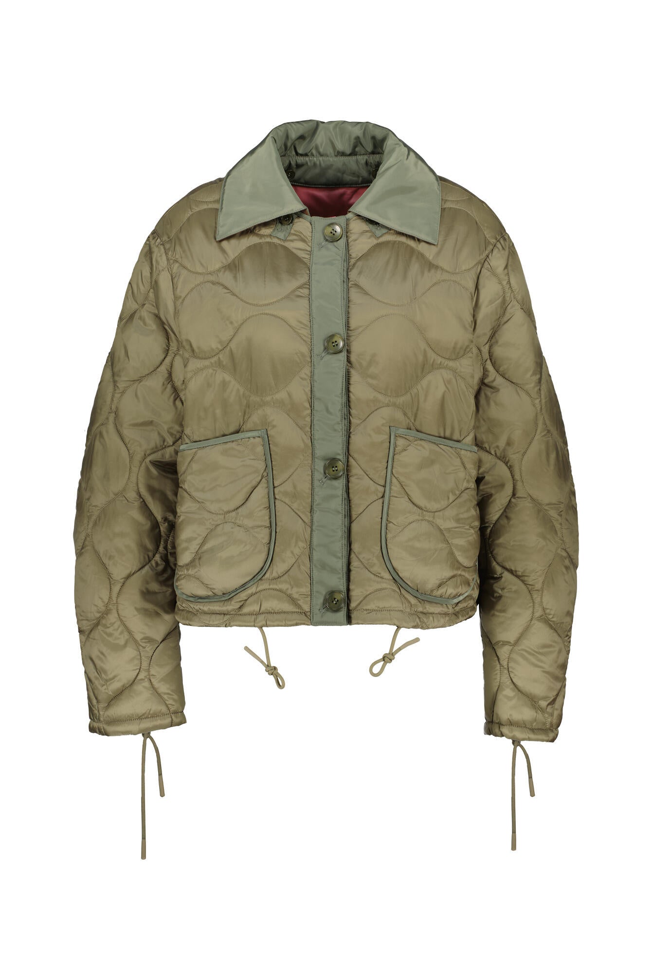 Wendejacke oversized - 0678-khaki brown - Khaki