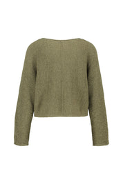 Strickpullover aus Baumwollmix - 6702-green garden - Grün