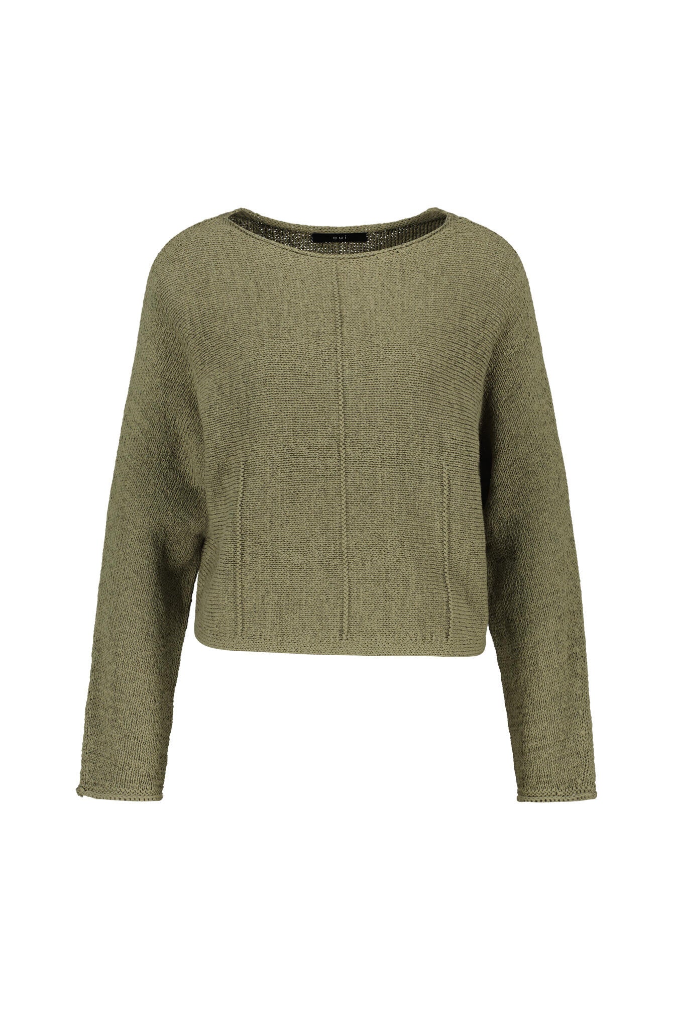 Strickpullover aus Baumwollmix - 6702-green garden - Grün