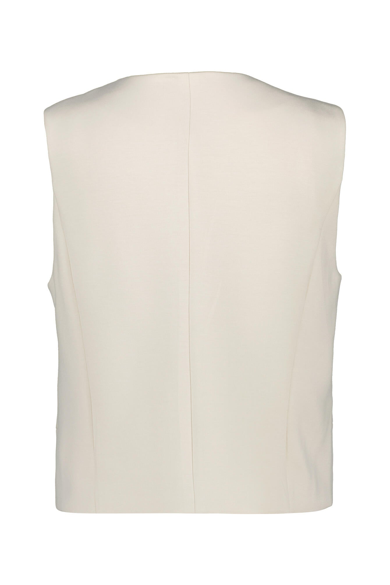 Weste aus Viskosemix - 1088-whitecap gray - Creme