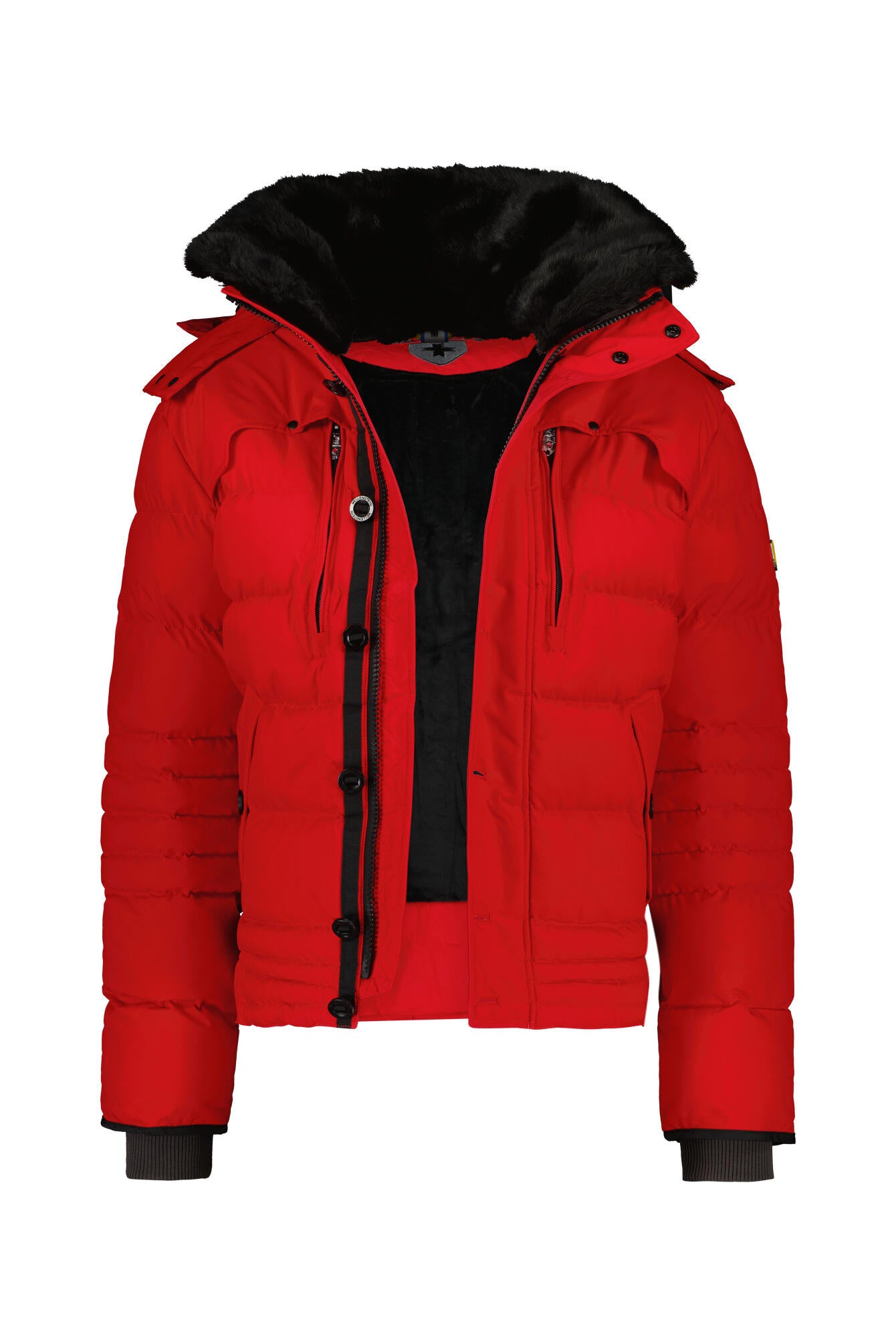 Winterjacke STARSTREAM mit abnehmbarer Kapuze - Red - Rot