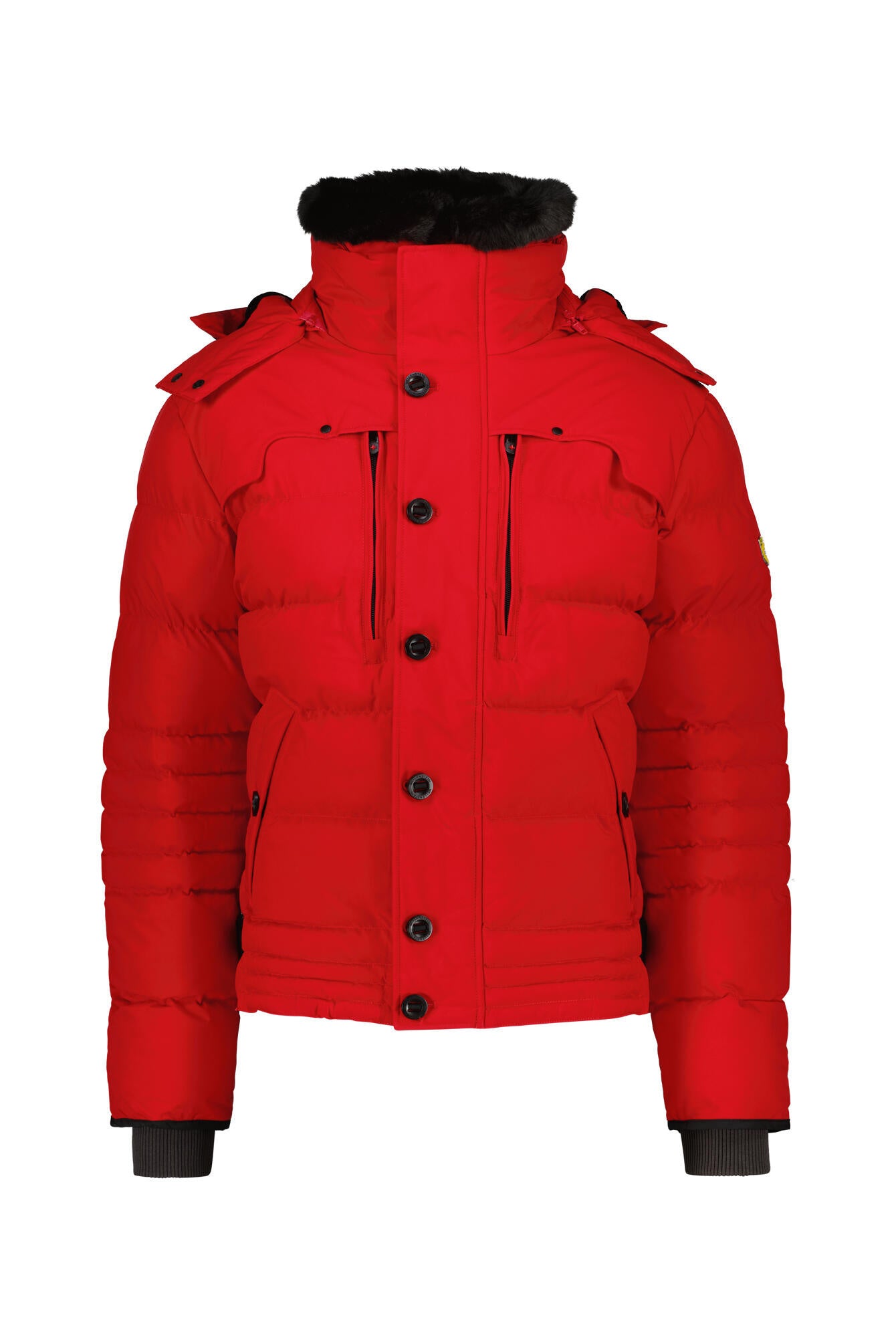Winterjacke STARSTREAM mit abnehmbarer Kapuze - Red - Rot