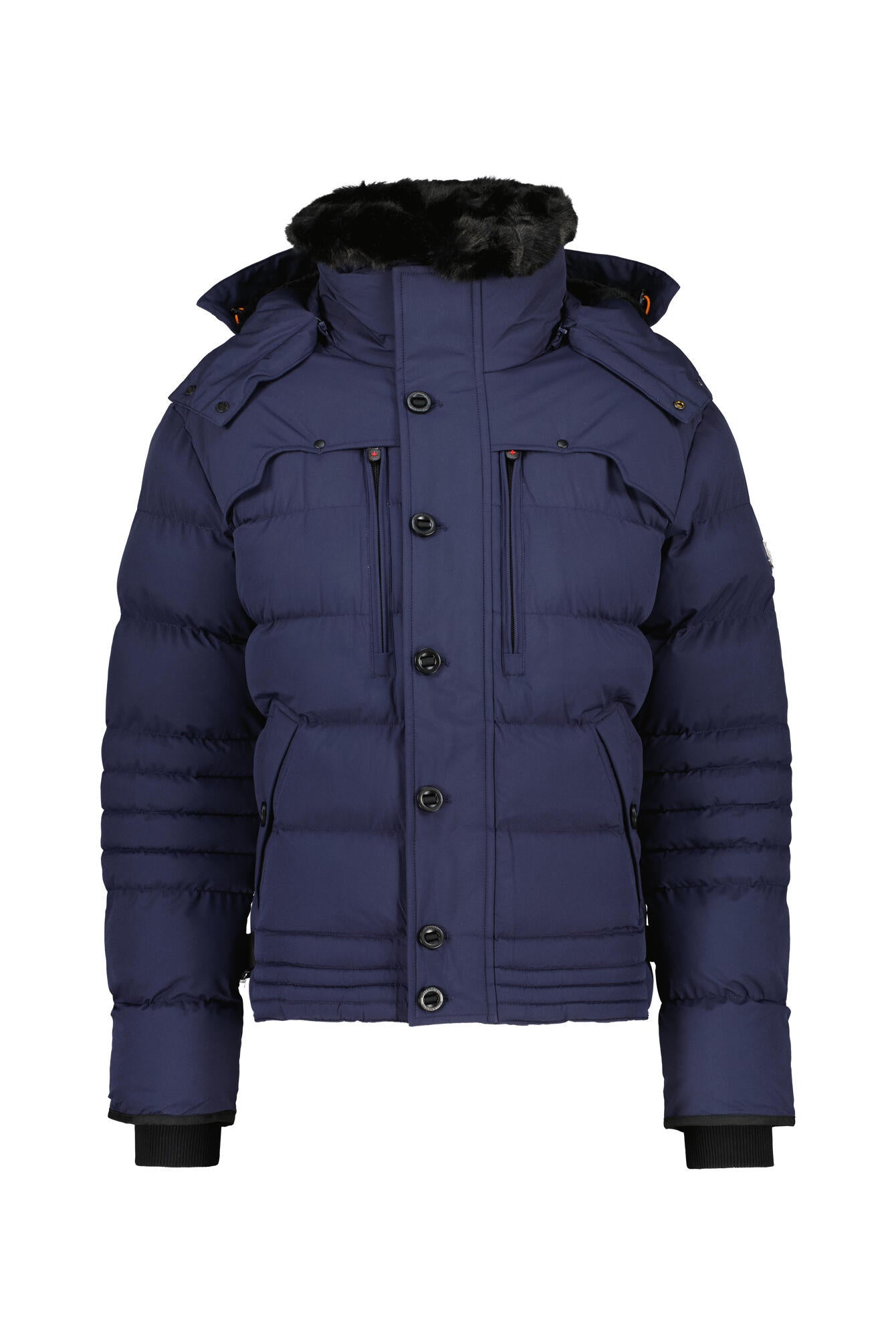 Winterjacke STARSTREAM mit abnehmbarer Kapuze - Royalblau - Blau