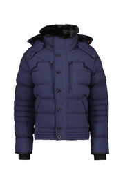 Winterjacke STARSTREAM mit abnehmbarer Kapuze - Royalblau - Blau