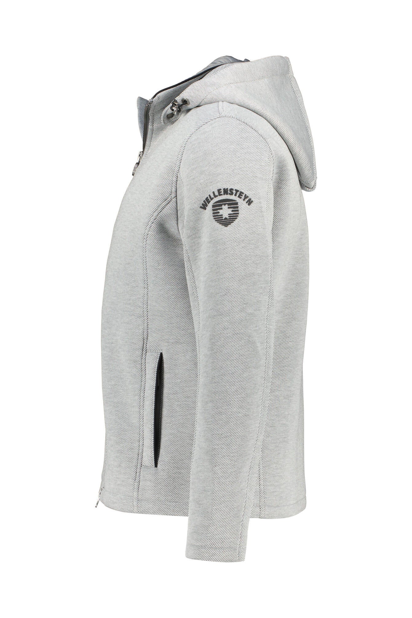 Übergangsjacke SARASOTA - Lightgreymelange/Black - Grau