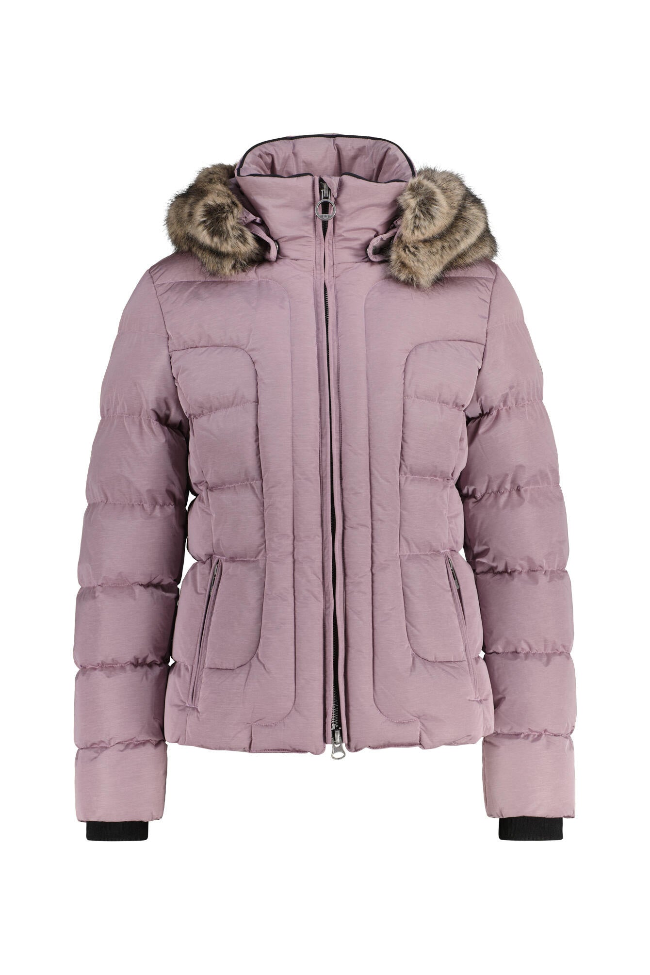 Winterjacke ASTORIA SHORT - Lavendermelange - Violett