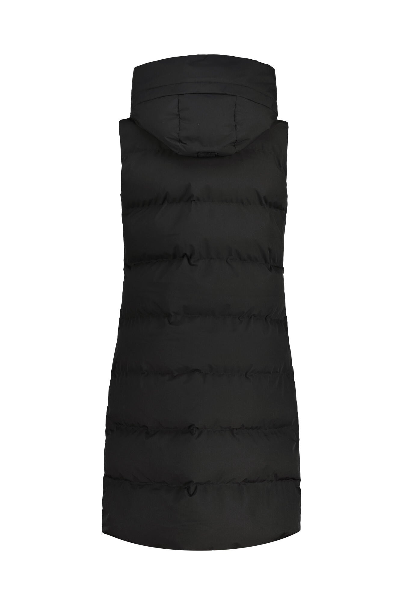 Steppweste GOLDMINE LONG - Schwarz - Schwarz