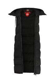 Steppweste GOLDMINE LONG - Schwarz - Schwarz