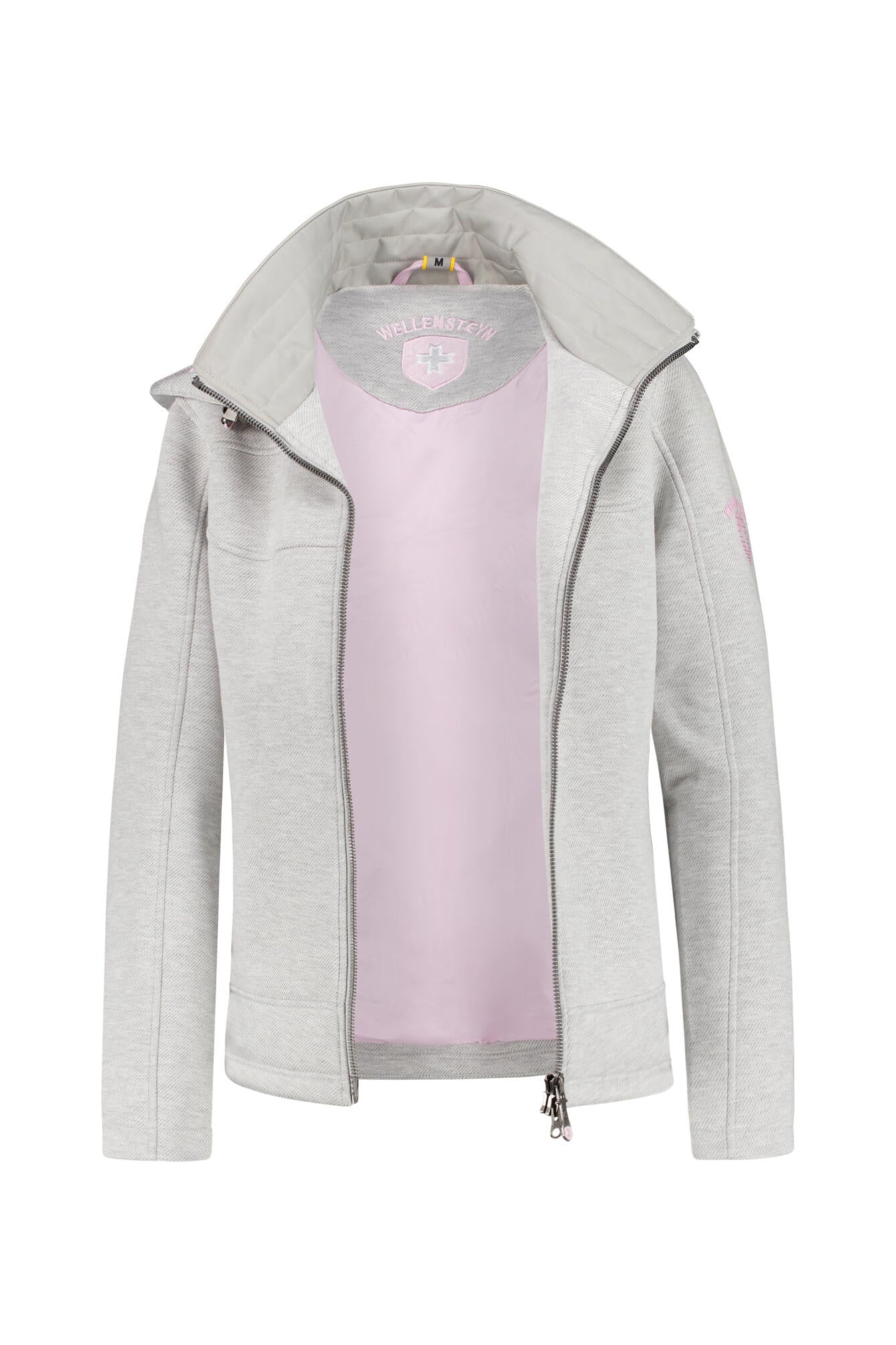 Übergangsjacke FLORIDA LADY - Lightsilvermelange/Rose - Grau