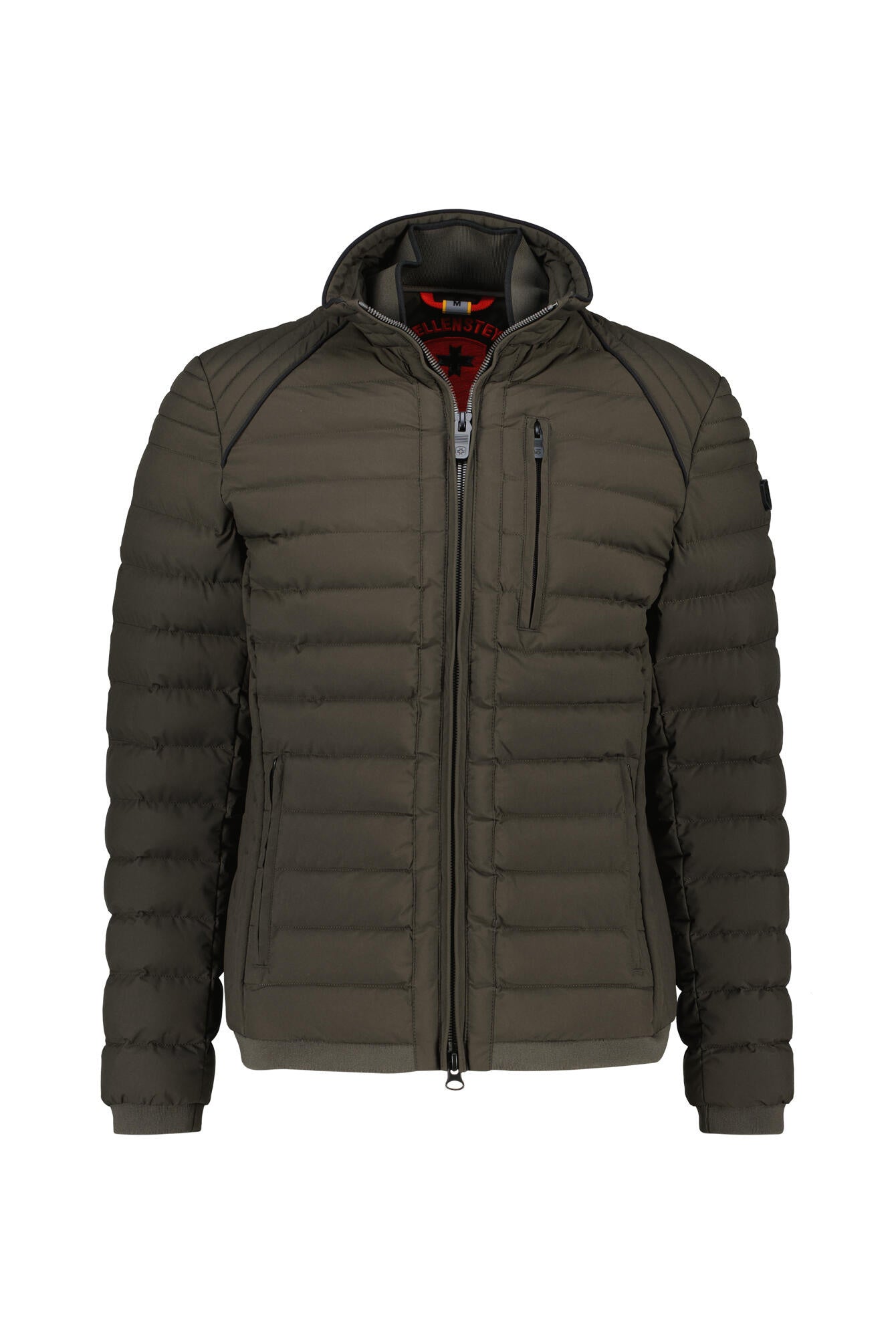 Steppjacke MOL mit Stehkragen - Blackarmy - Khaki