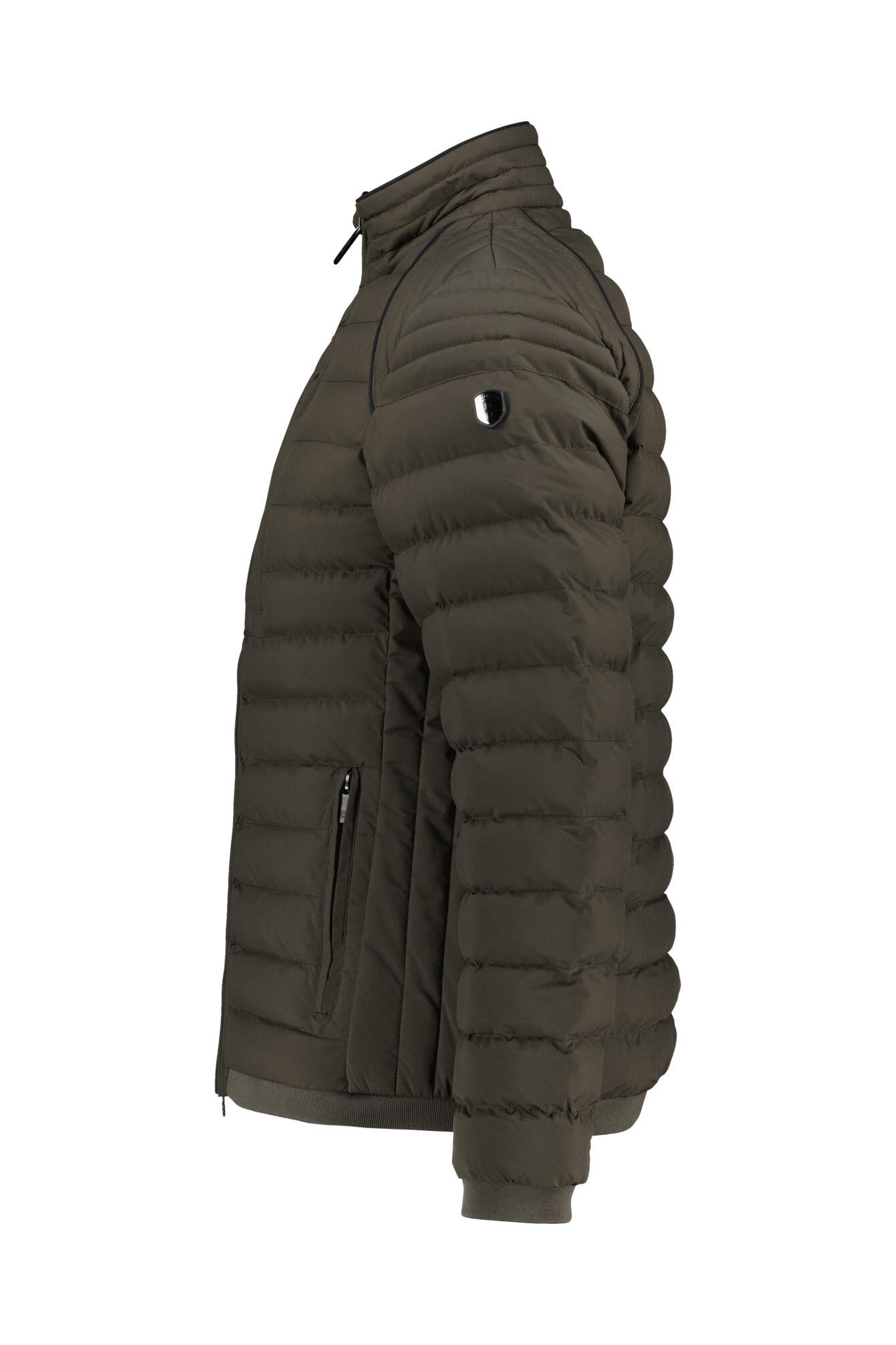 Steppjacke MOL mit Stehkragen - Blackarmy - Khaki