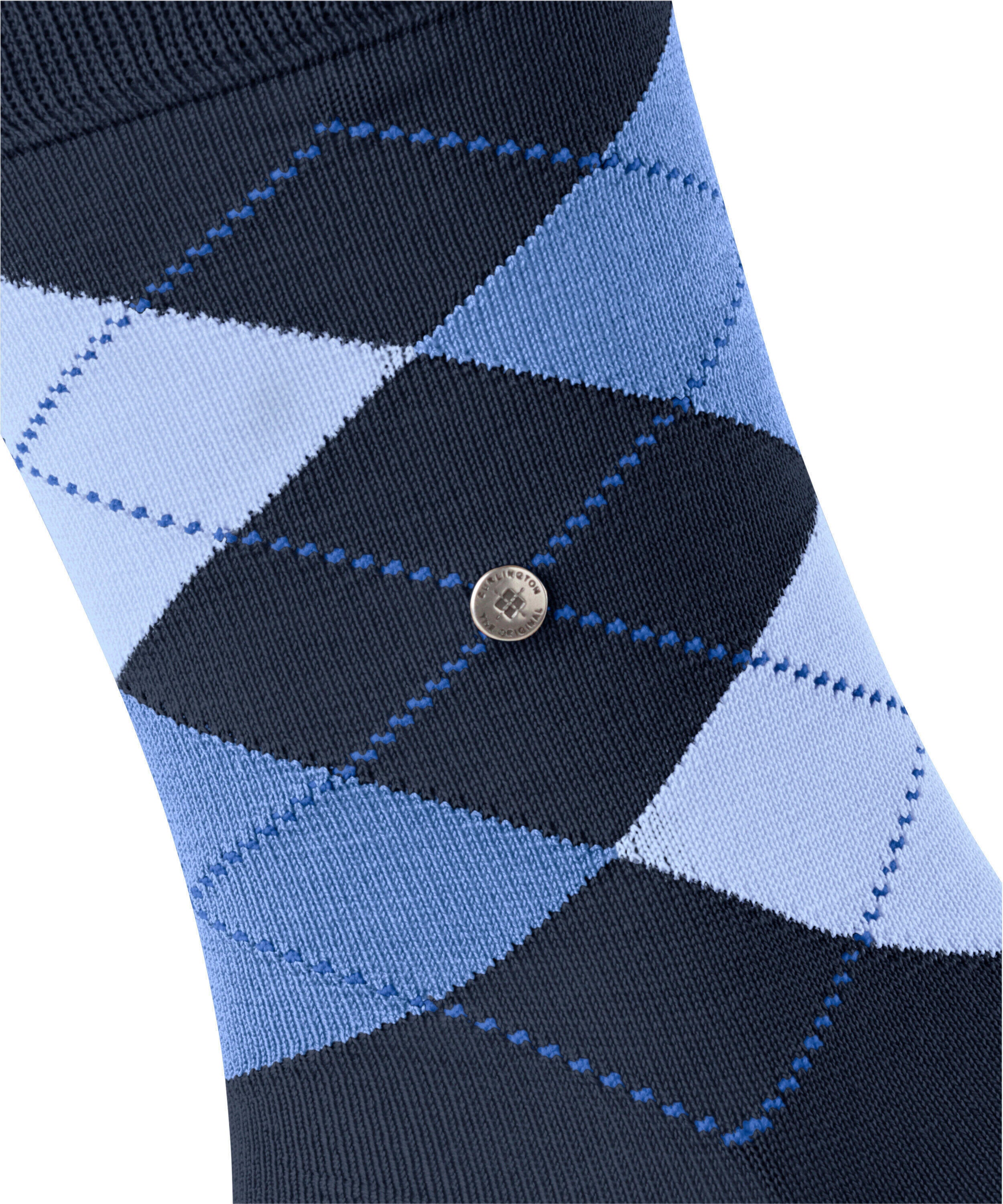 Strümpfe aus Bio-Baumwollmix - 6120 marine - Blau