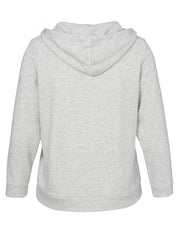 Sweathoodie CANDY CITY aus Baumwollmix - 173 - Grau