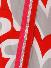 Schlupfbluse CANDY CITY aus Viskose - 353 - Rot