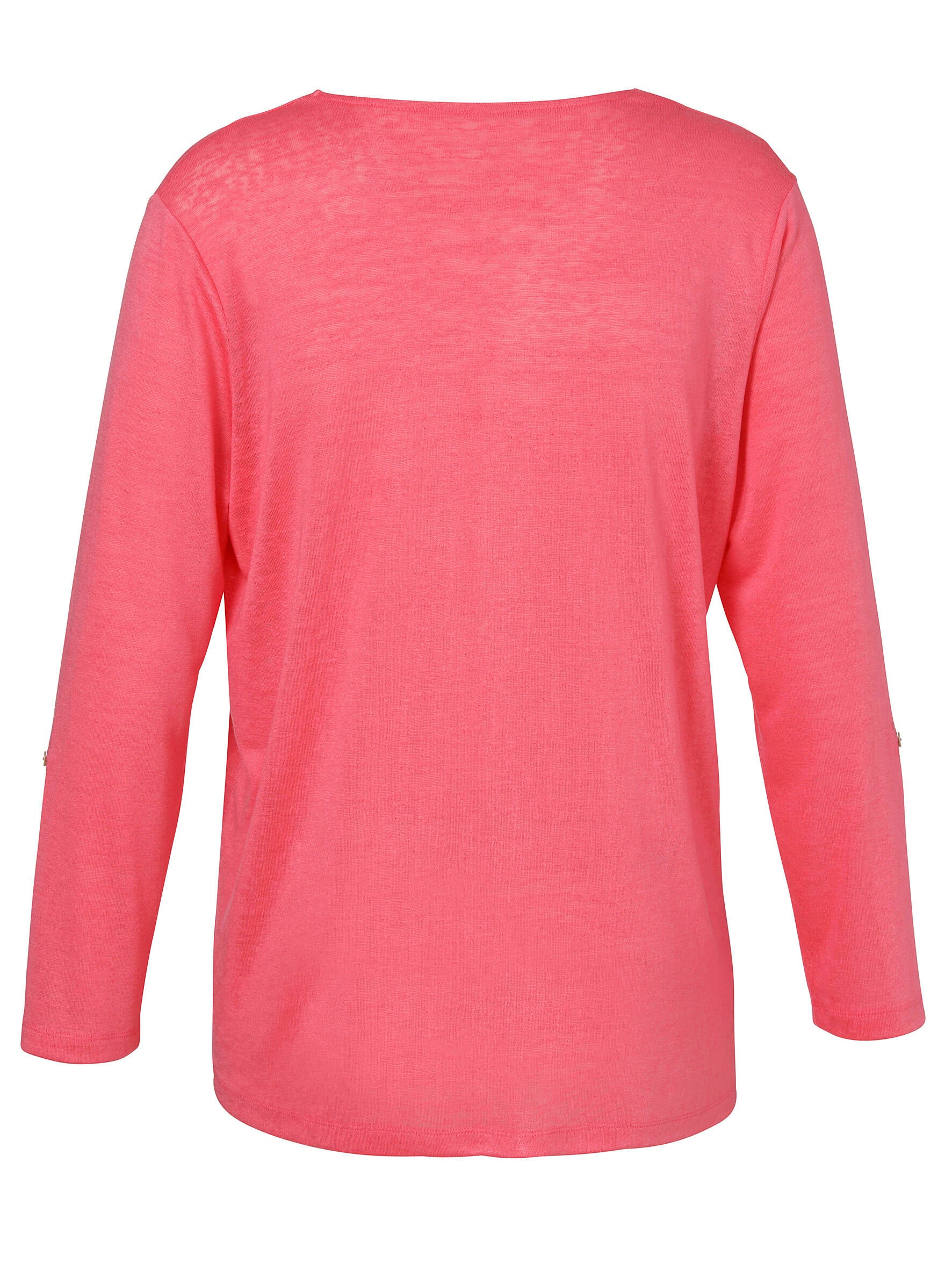 Strickjacke aus Viskosemix - 640 - Pink