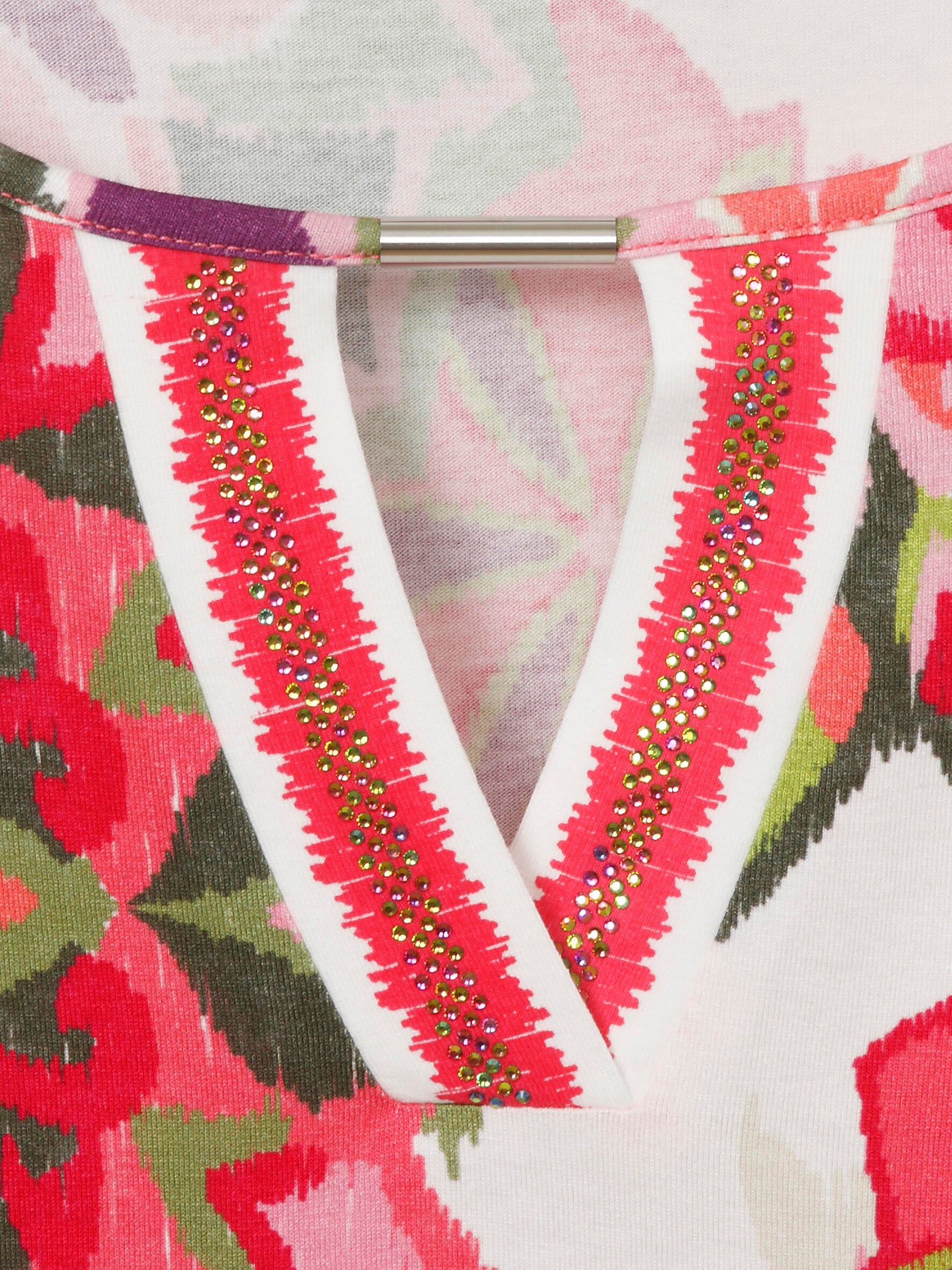 T-Shirt aus Viskose - 643 - Rosa