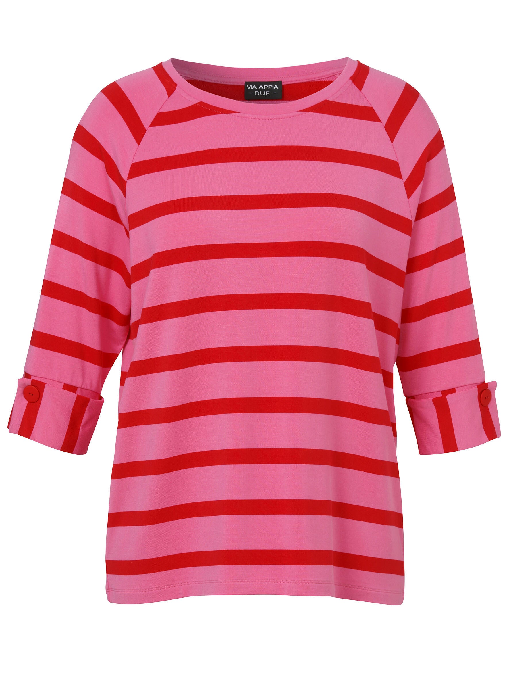 T-Shirt aus Viskose - 650350-pink / rot - Pink