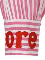 Bluse aus Viskose - 653-pink multicolor