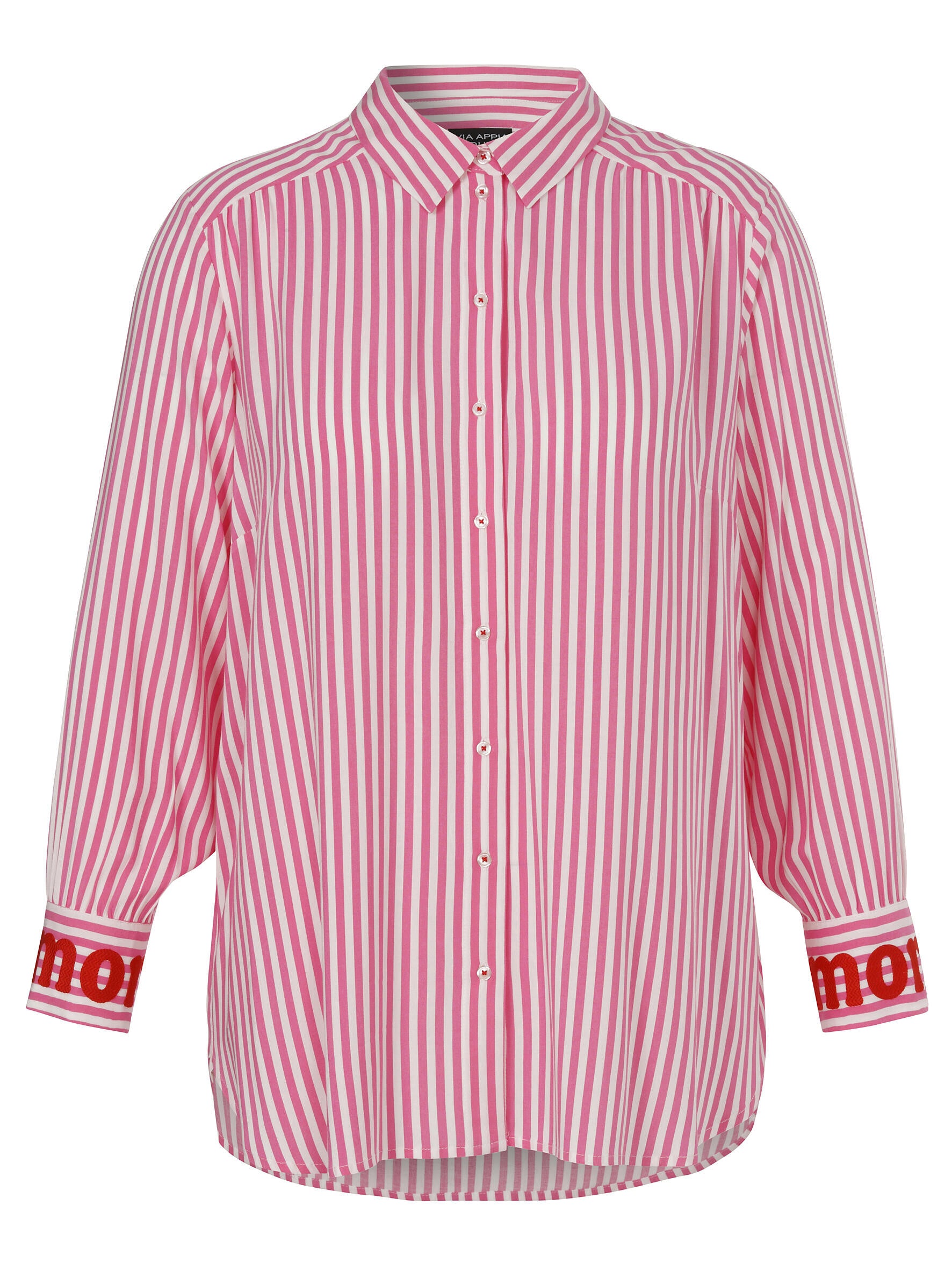 Bluse aus Viskose - 653-pink multicolor