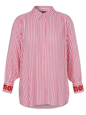 Bluse aus Viskose - 653-pink multicolor