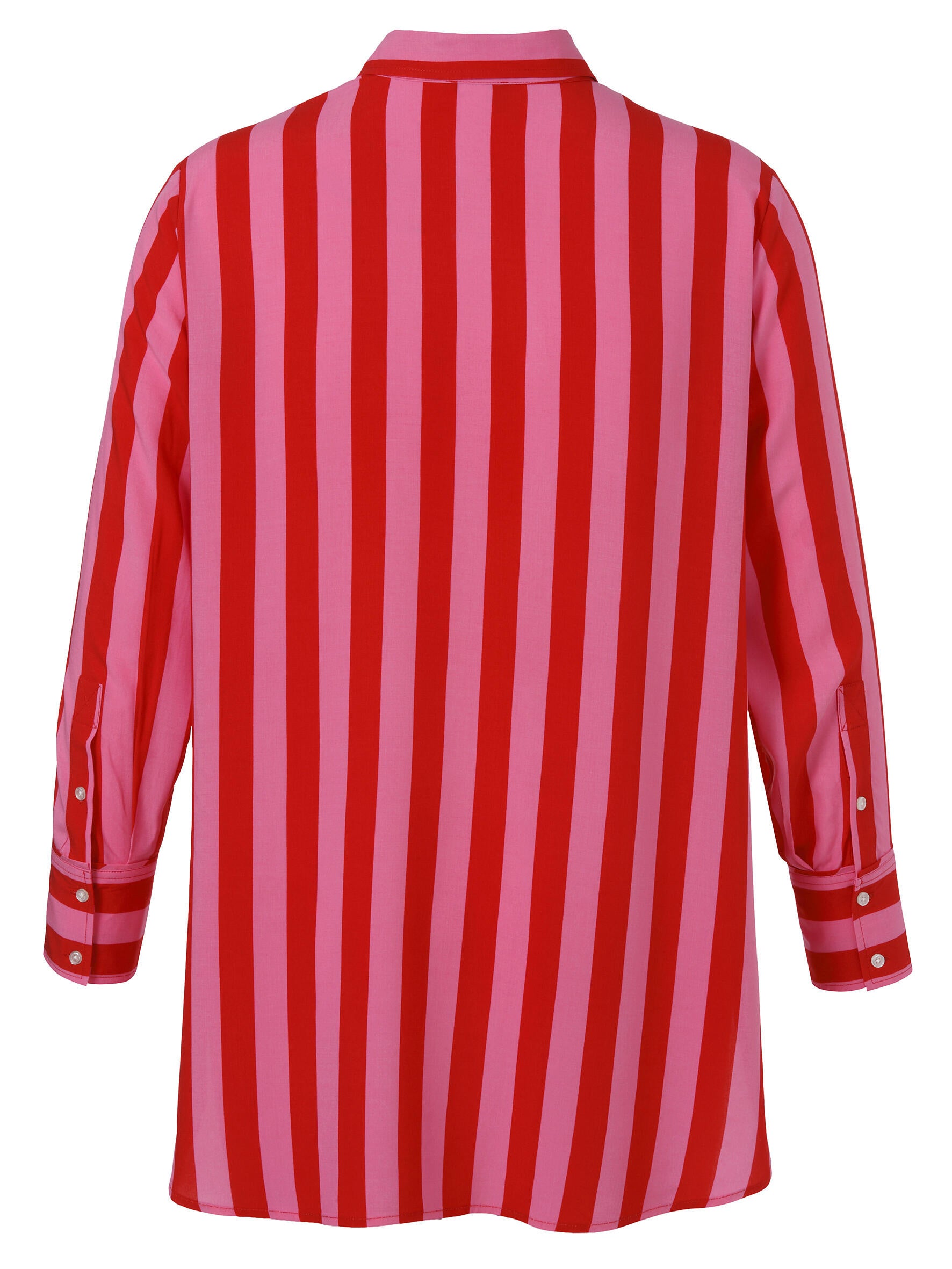 Bluse aus Viskose - 650350-pink / rot - Pink