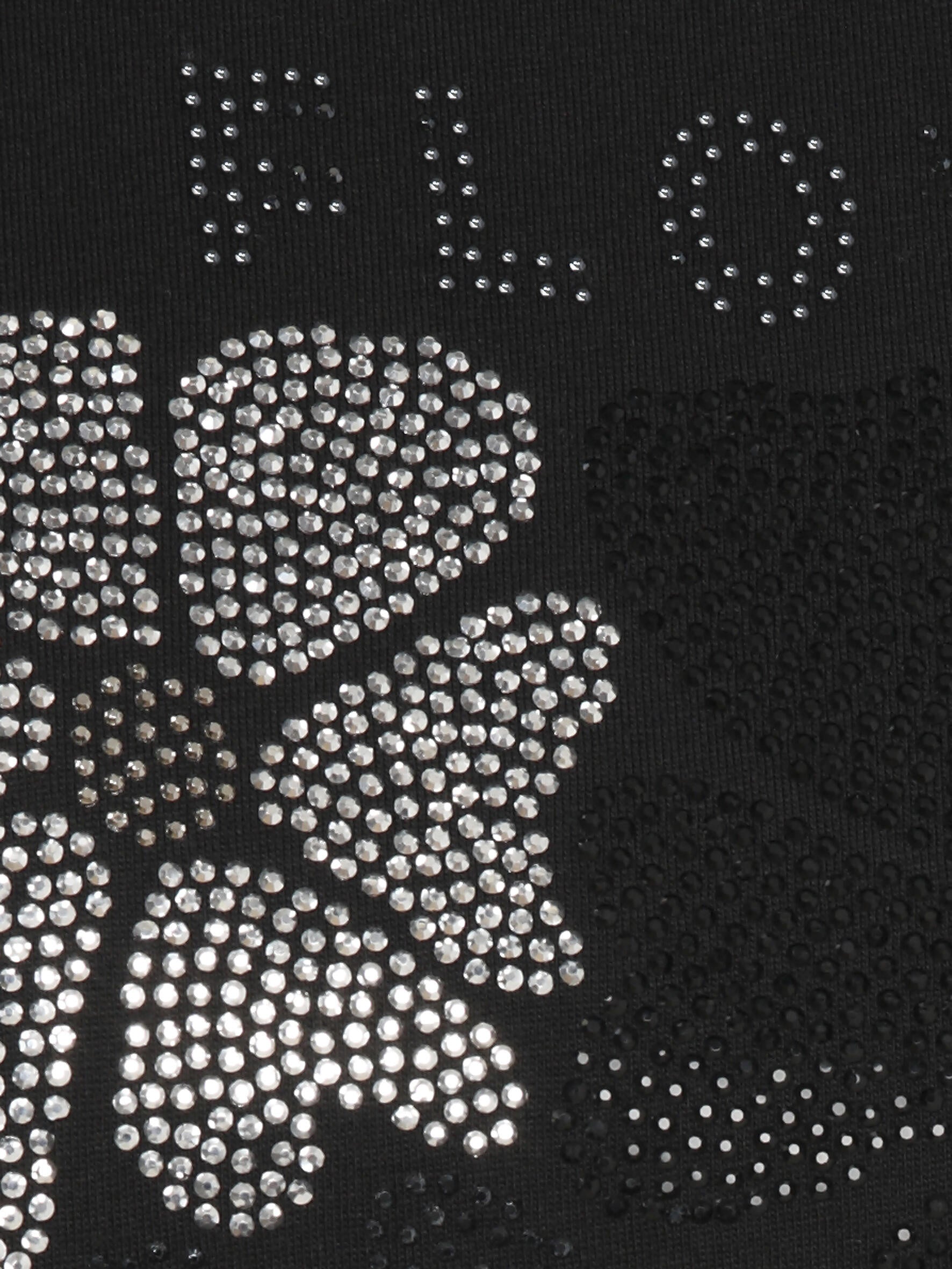 T-Shirt aus Baumwolle - 103-schwarz multicolor - Schwarz