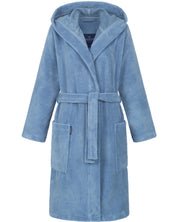 Bademantel MILA - 54-jeansblau - Blau