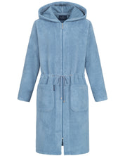 Bademantel LISA - 54-jeansblau - Blau