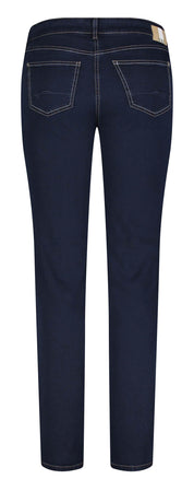 Jeans Angela - D801 dark rinsewash - Blau