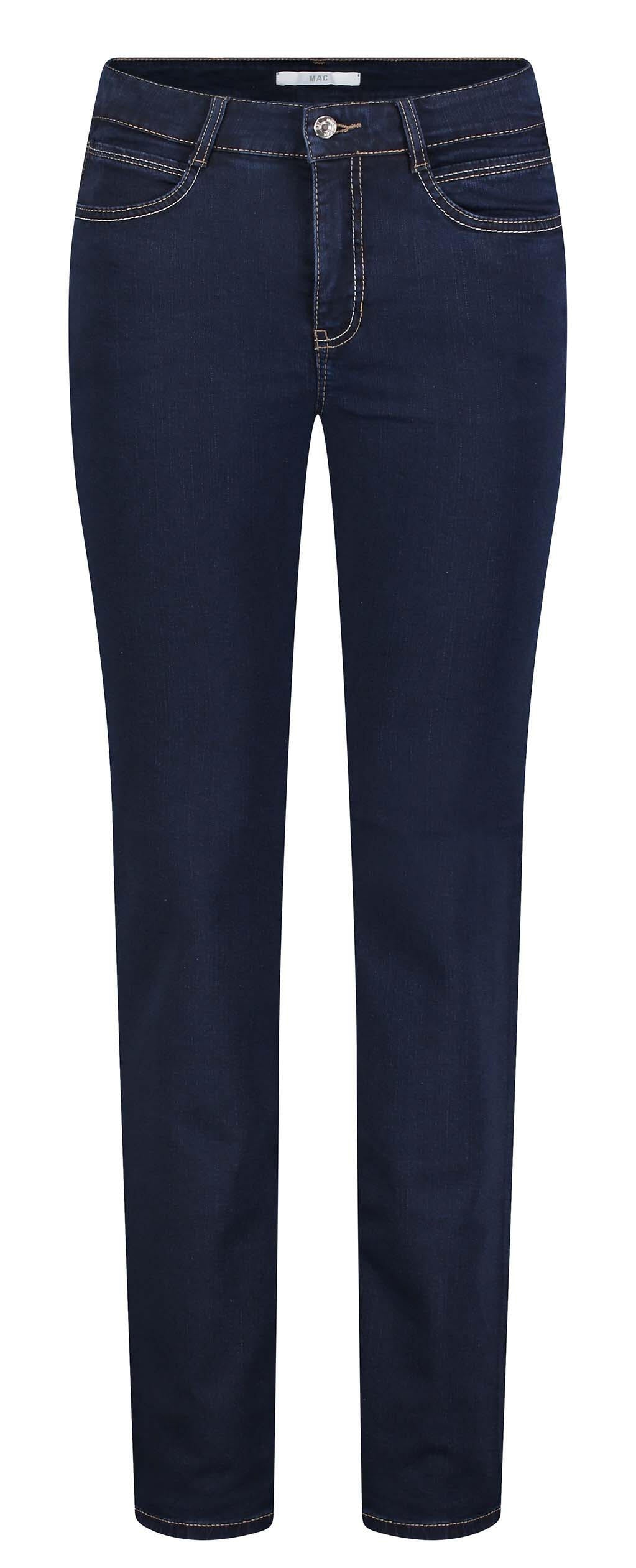 Jeans Angela - D801 dark rinsewash - Blau