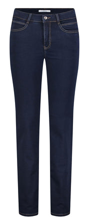 Jeans Angela - D801 dark rinsewash - Blau