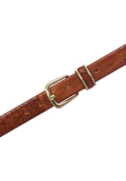 Ledergürtel CHARLISA - 0660-mittelbraun - Braun