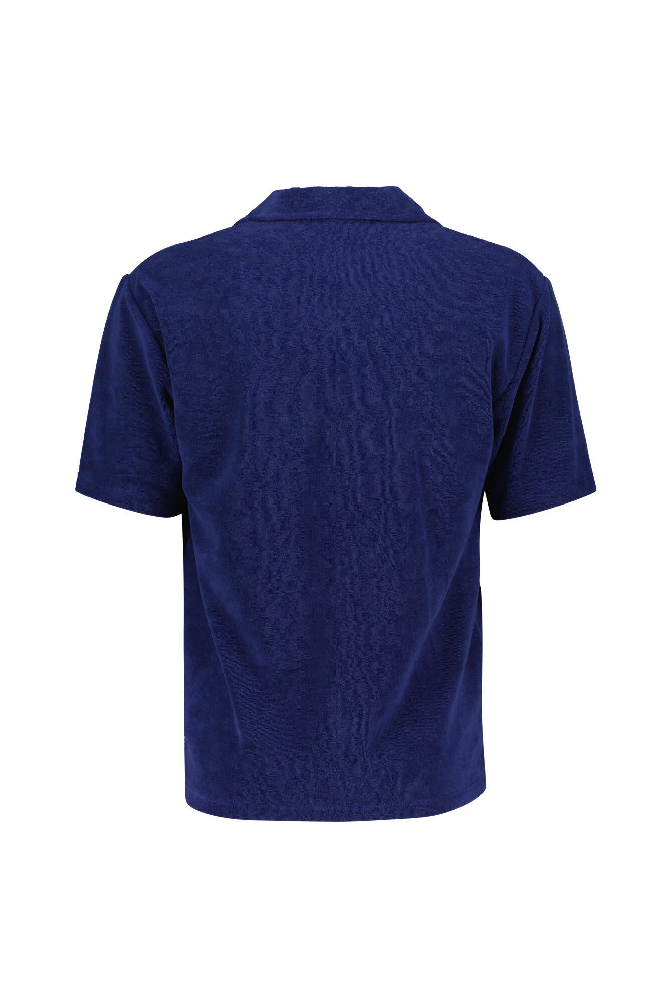 Schlaf-Poloshirt aus Baumwollmix - 16516 - Blau
