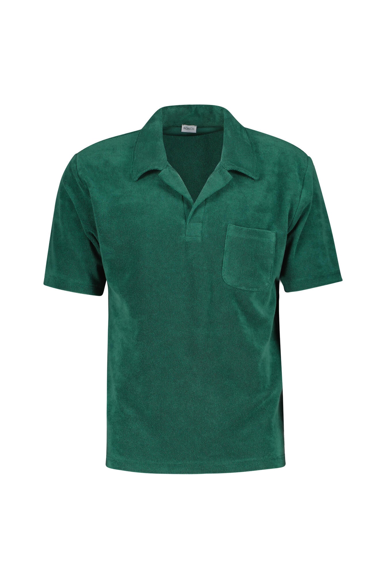 Schlaf-Poloshirt aus Baumwollmix - 16830 - Grün