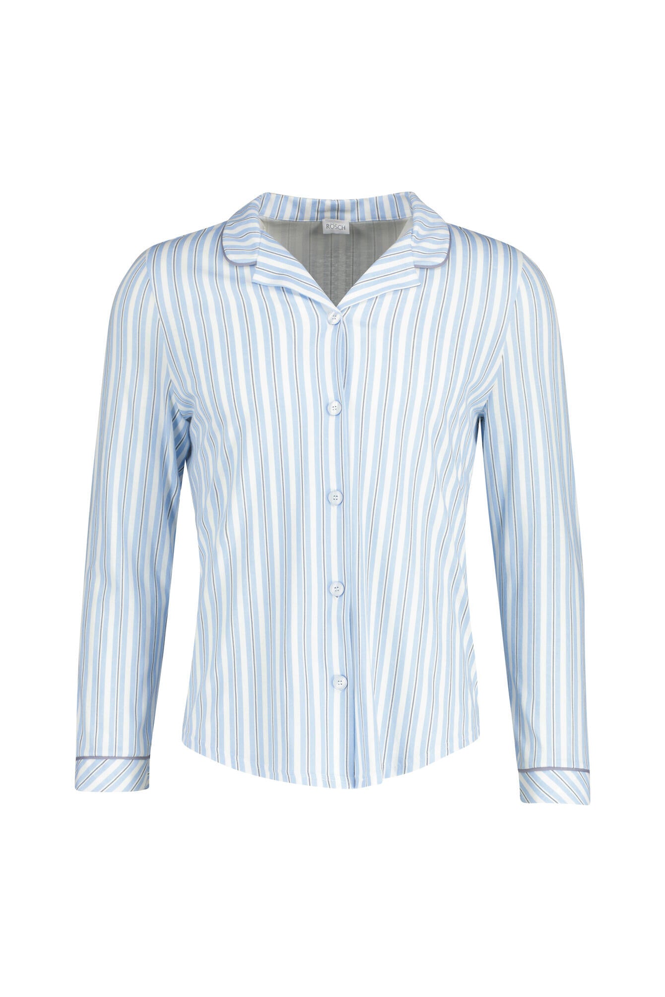 Pyjamashirt - 16504 - Blau