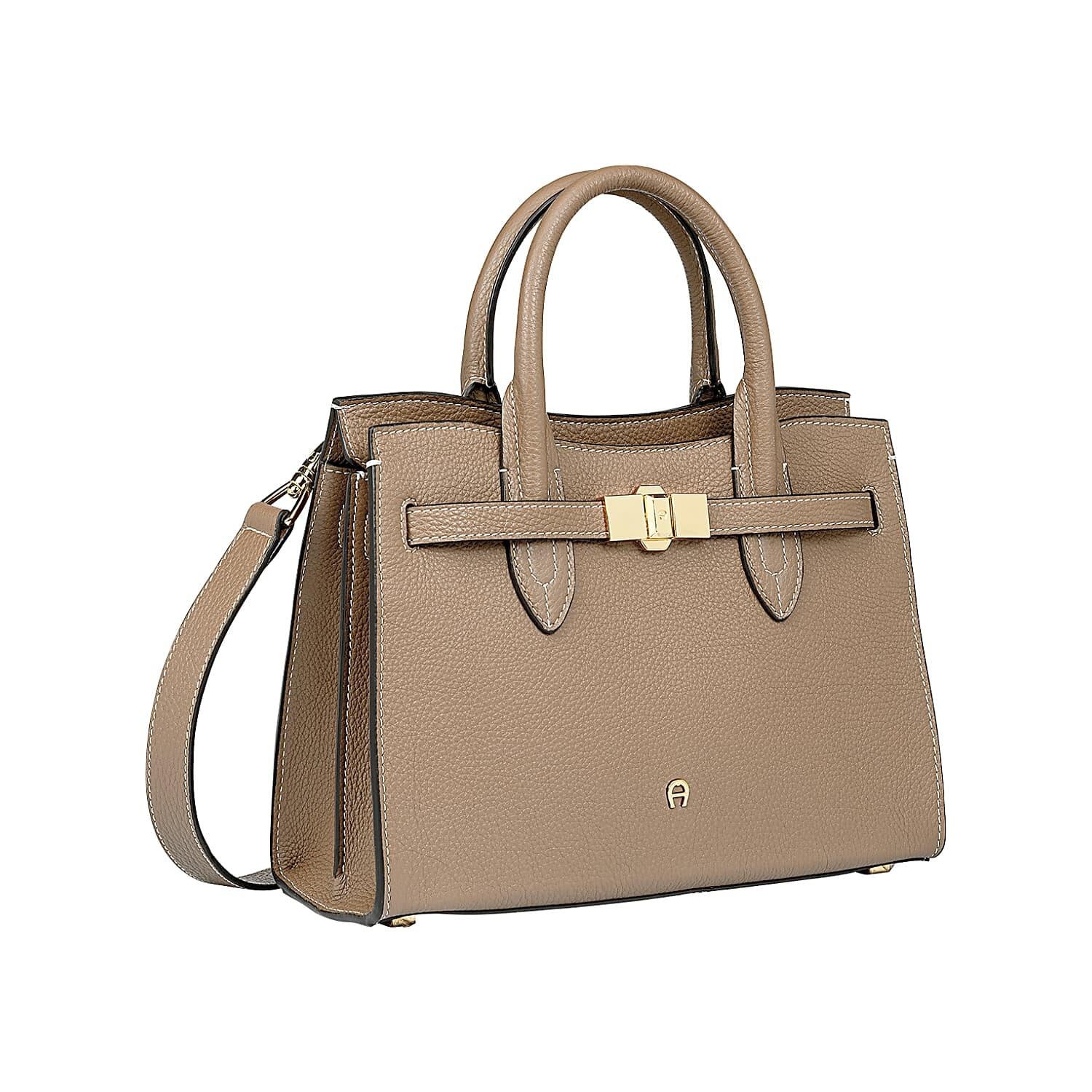 Handtasche FARAH M - 0072-TAUPE - Grau