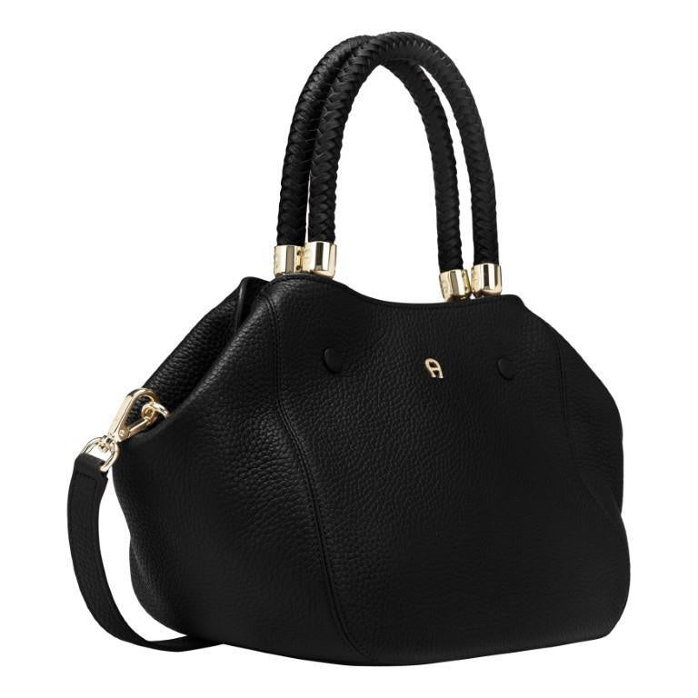 Handtasche  Carré Soft M - 0002-BLACK - Schwarz