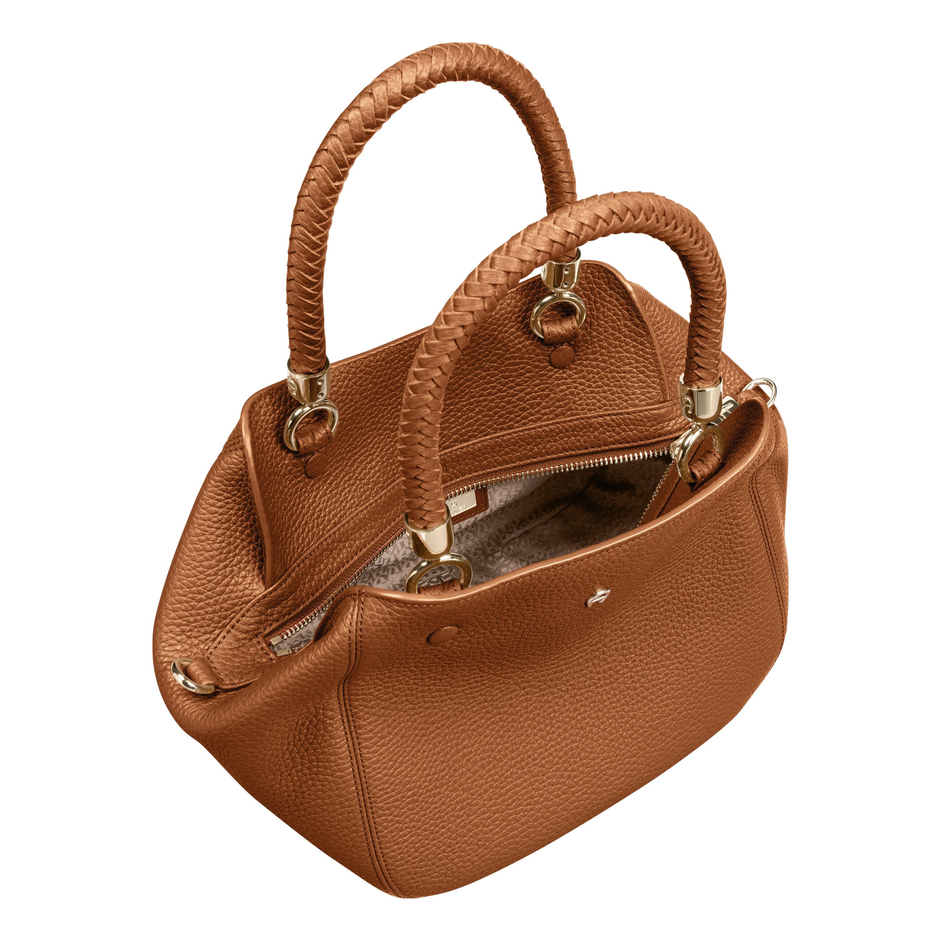 Handtasche  Carré Soft M - 0035-COGNAC BROWN - Braun