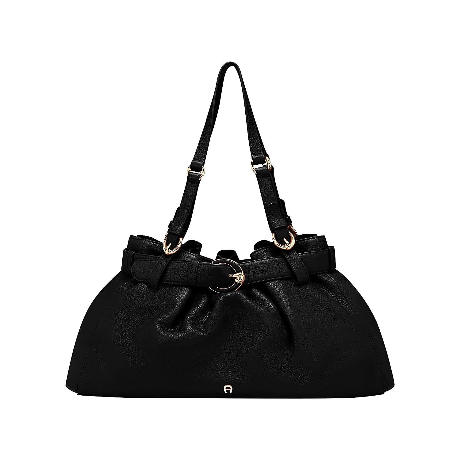 Handtasche LAVINIA M - 0002-BLACK - Schwarz