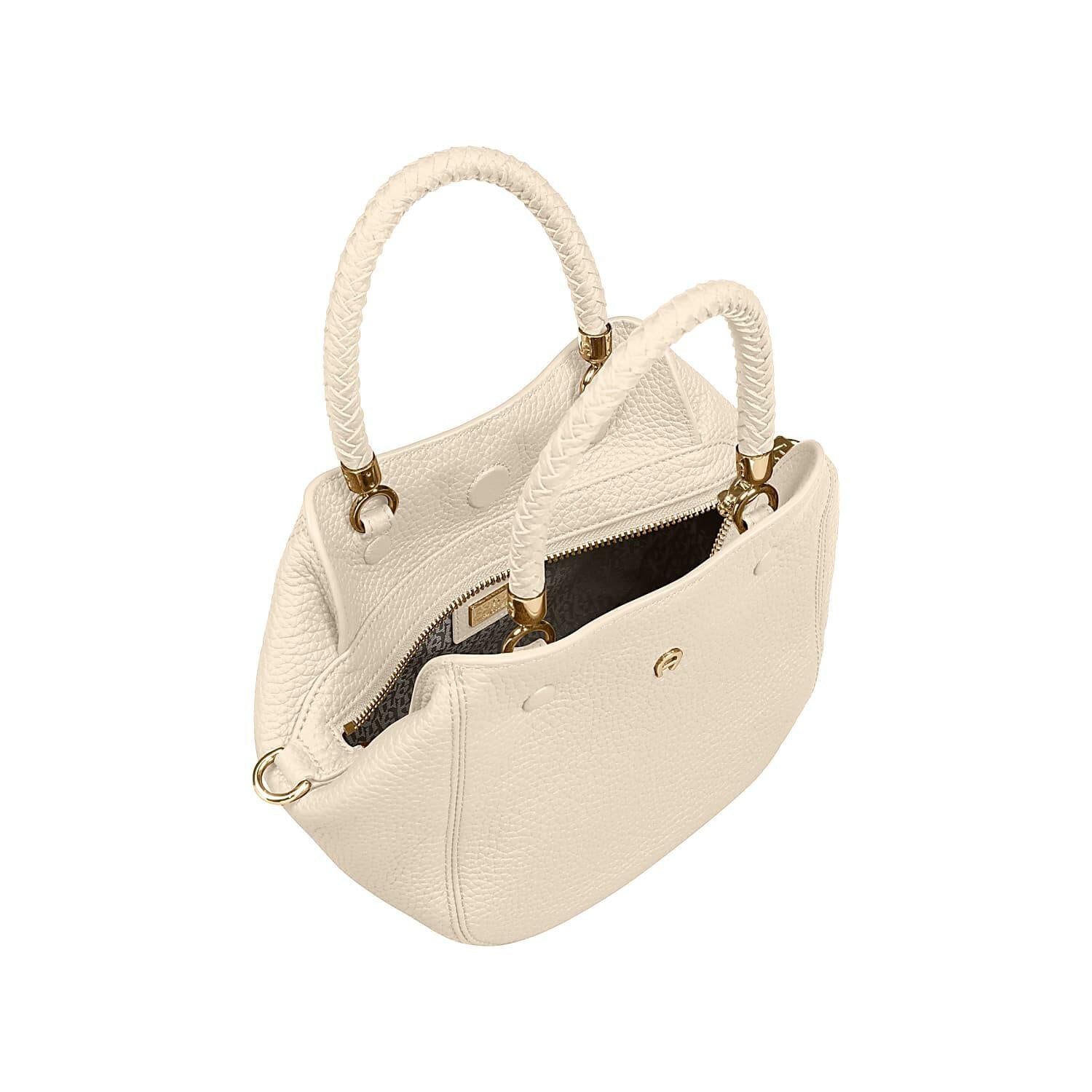 Handtasche CARRÉ SOFT S - 0111-MACADAMIA WHITE - Weiß