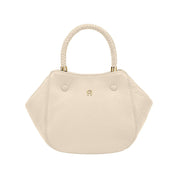 Handtasche CARRÉ SOFT S - 0111-MACADAMIA WHITE - Weiß